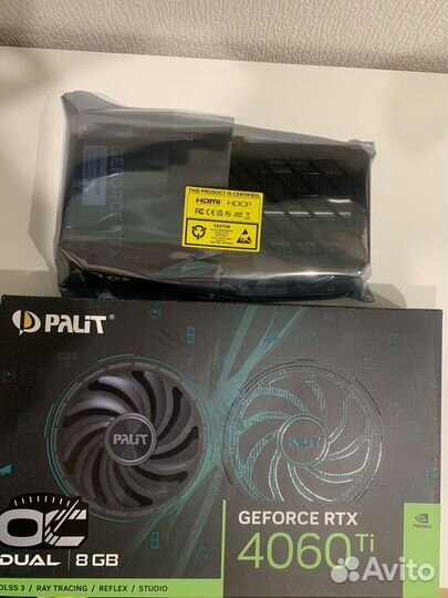 Видеокарта palit rtx 4060ti