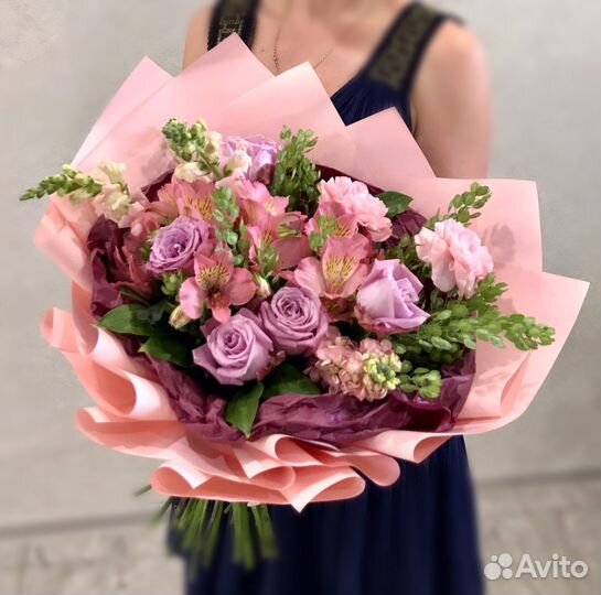 Бесплатная доставка Цветов Букетов Роз