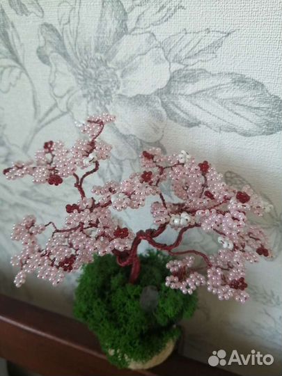 Сакура из бисера