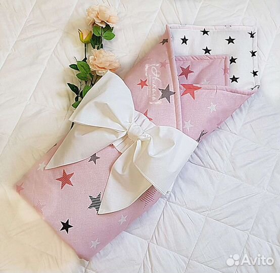 Детское одеяло конверт на выписку