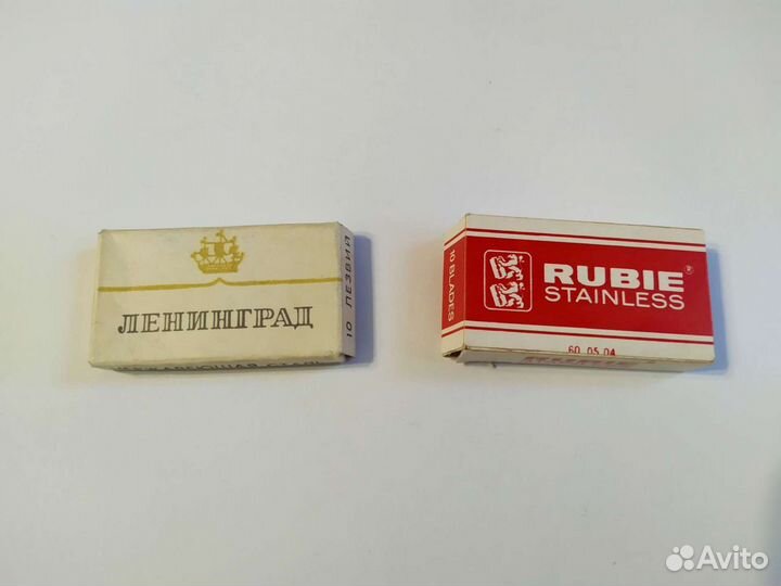 Лезвия для бритья СССР