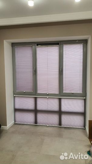 Шторы плиссе жалюзи