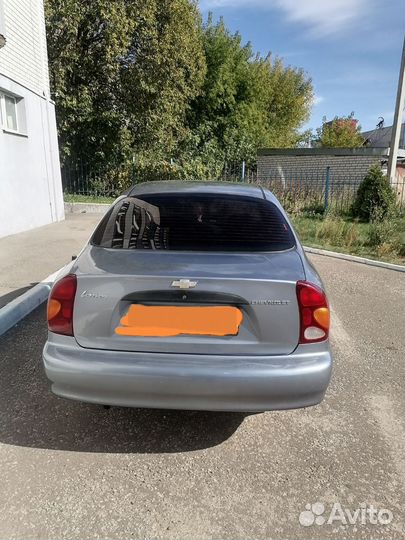 Chevrolet Lanos 1.5 МТ, 2008, битый, 214 000 км