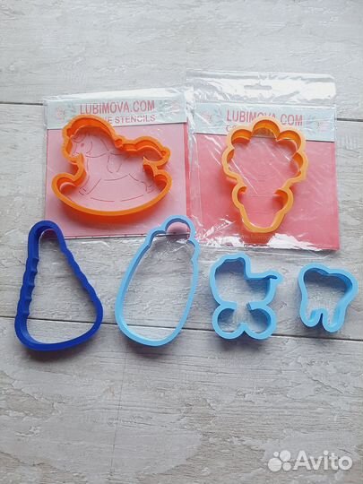 Формы и трафареты для пряников и печенья