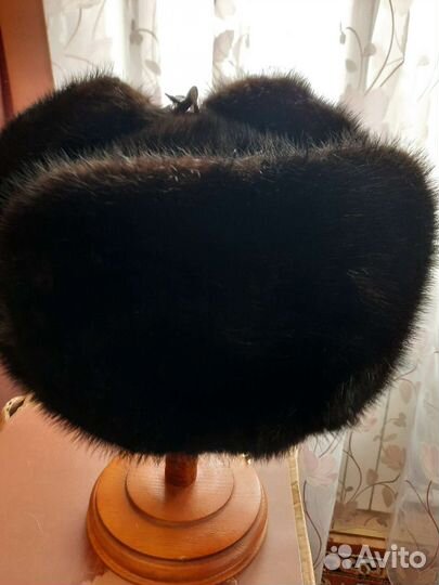 Норковая шапка мужская 59 60