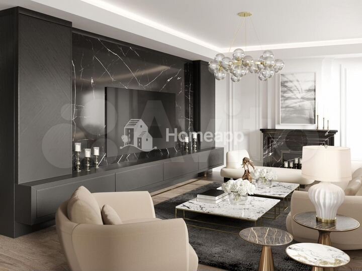 4-к. апартаменты, 122,8 м², 3/5 эт.