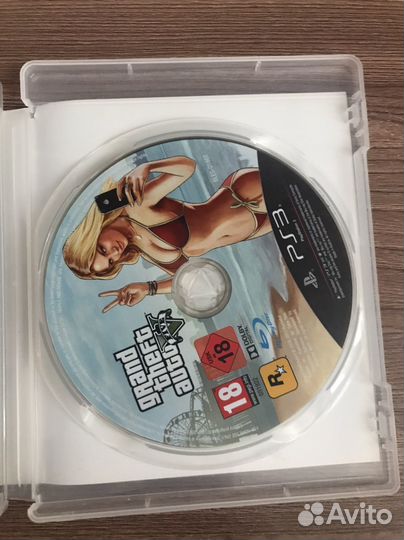 Диск на ps3 гта 5