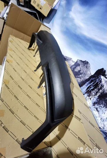 Юбка бампера задняя Lexus Nx