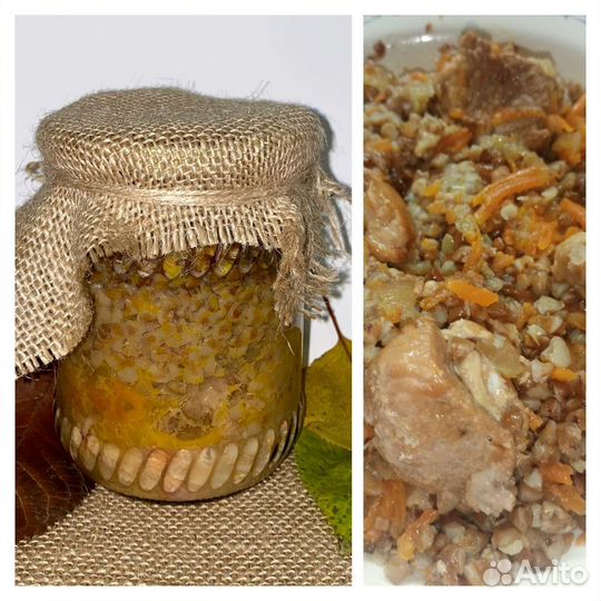 Домашняя тушёнка, паштеты, каши