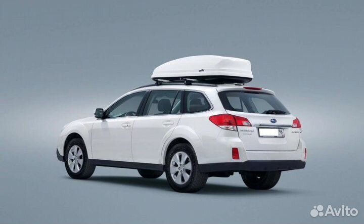 Автомобильный бокс Koffer А-480 белый матовый (480