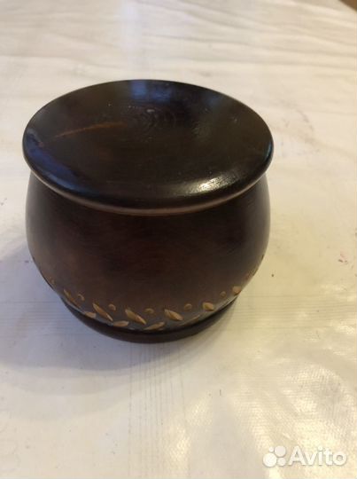 Деревянная емкость - шкатулка времени СССР