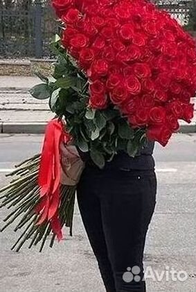 Высокие розы Гигантские розы Доставка цветов