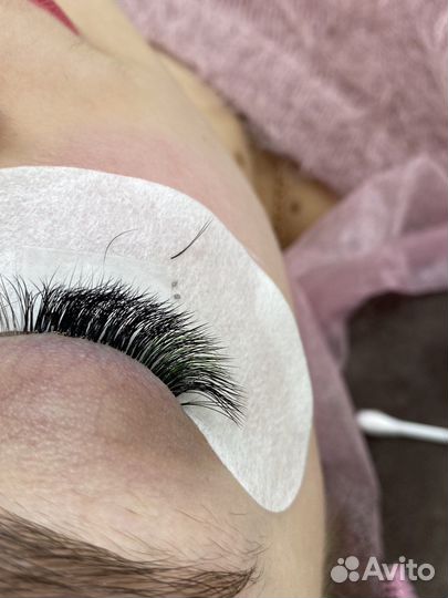 Модель)на наращивание ресниц