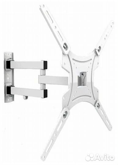 Наклонно-поворотный кронштейн Aspect line-25 white