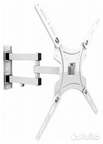 Наклонно-поворотный кронштейн Aspect line-25 white