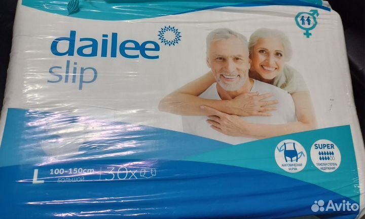 Подгузники для взрослых м 30шт