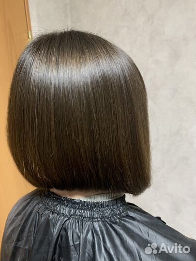 Кератиновое выпрямление