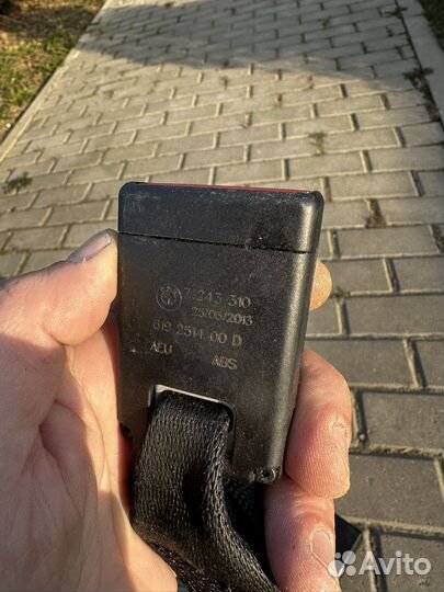 Замок ремня безопасности bmw f30