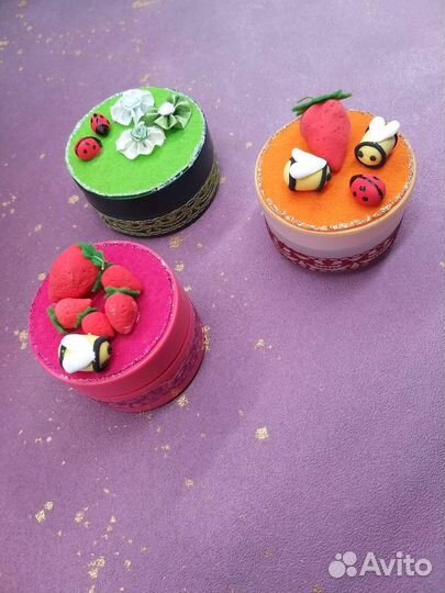 Шкатулки, детские поделки в школу, сад