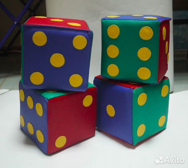 Игровой Кубик Кости - зарик 40*40 см