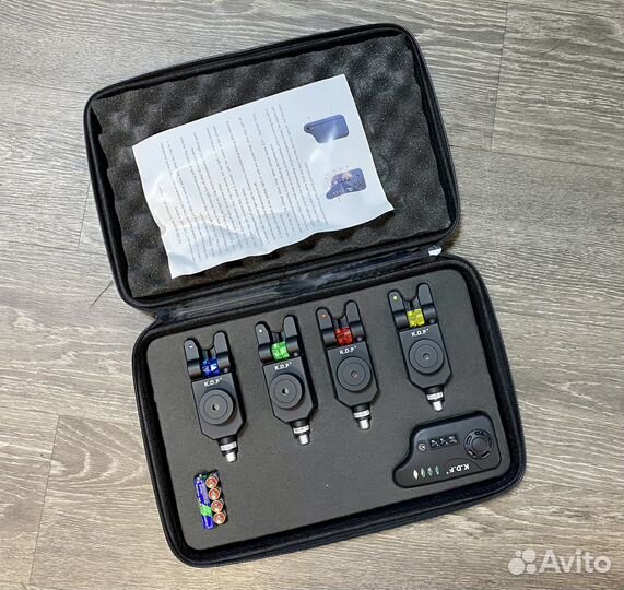 Набор электронных сигнализаторов поклевки KDF 4+1