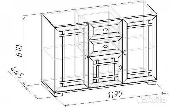 Комод. Мдф. Различные расцветки