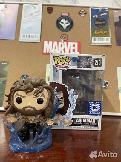Funko pop DC аквамен из лиги справделивости