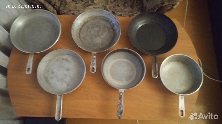 Сковородки СССР. Казаны. утятницы СССР