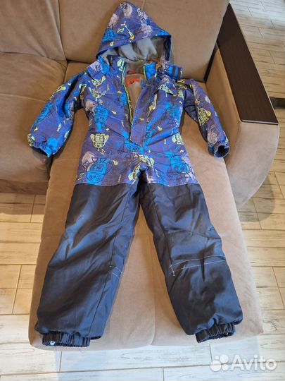 Зимний комбинезон для мальчика 128