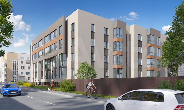 3-к. квартира, 45,2 м², 3/4 эт.