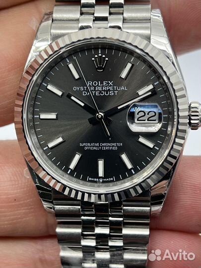 Часы Rolex Datejust 36mm 126234 Grey