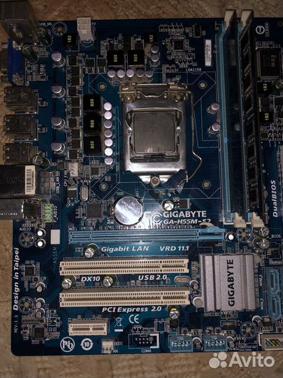 Материнская плата 1156