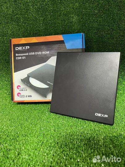 Внешний DVD-ROM Dexp CDR-01