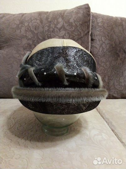 Шапка женская демисезонная размер 56-57