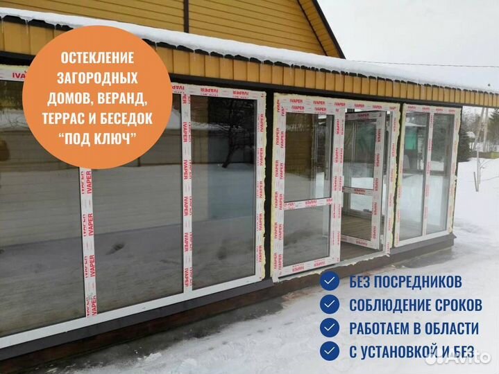 Пластиковые окна, входнные группы