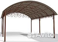 Изготовление металлоконструкций навесов лестниц