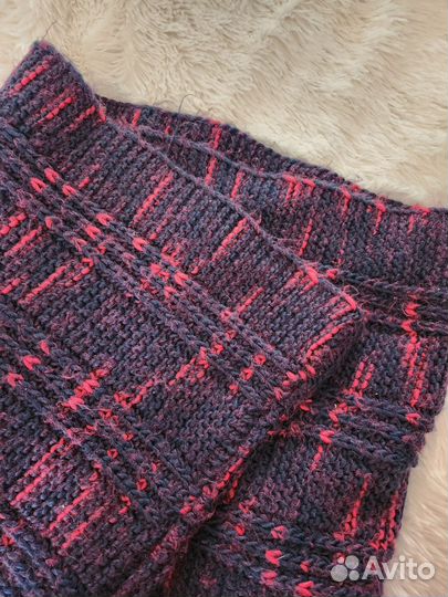 Шарф снуд женский зимний