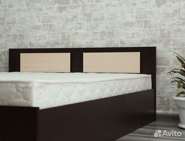 Кровать с матрасом 140х200 Пегас венге
