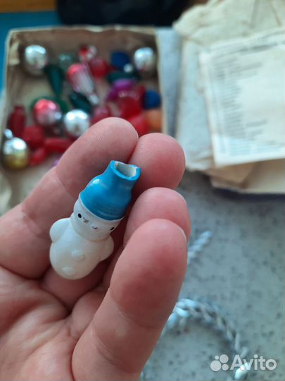 Елочные игрушки СССР