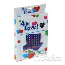 Дорожная настольная игра Бинго 4 in Love