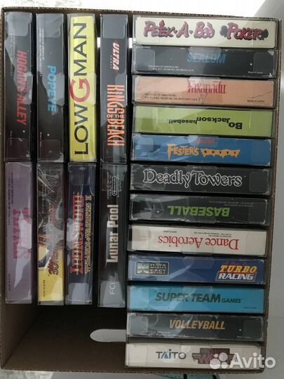 Оригинальные картриджи для NES (Nintendo 8 бит)