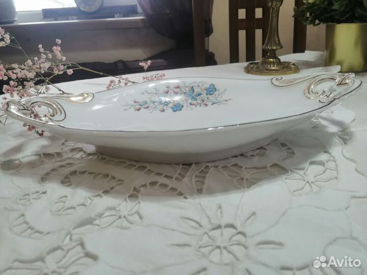 Антикварное сервировочное блюдо. Германия