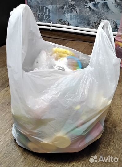 Игрушки погремушки грызунки пакетом от рождения