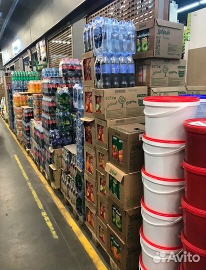 Мясная овощная продукция, фрукты с базы