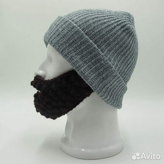 Шапка с бородой