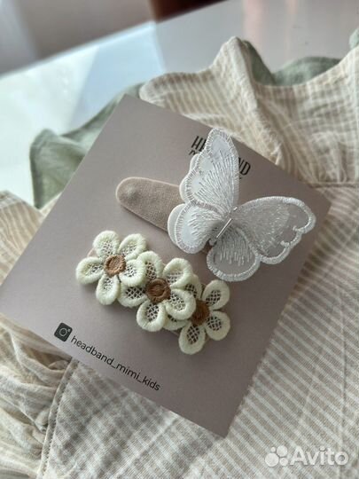 Заколка и повязки на голову