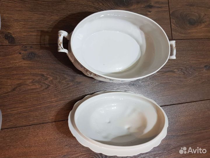 Фарфоровая супница СССР