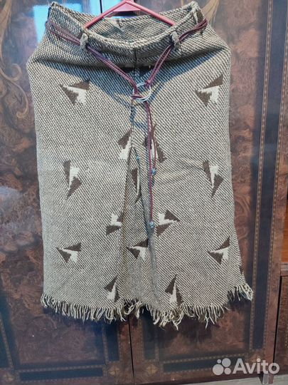 Свитер водолазка и юбка из шерсти mango по