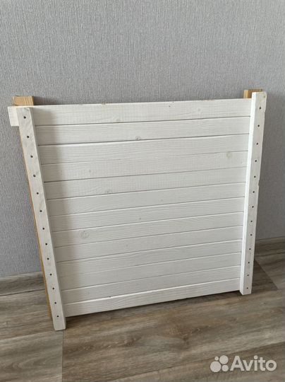 Фотофон деревянный белый