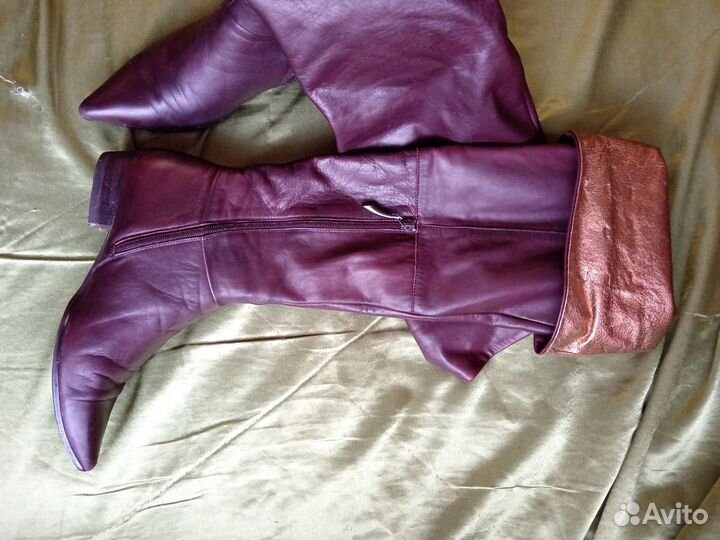 Сапоги ботфорты 40р